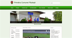 Desktop Screenshot of comunapaulesti.ro